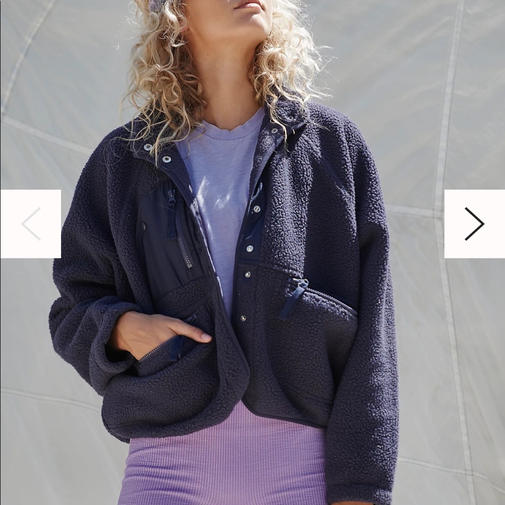 Free People Hit the slopes jacket NWT